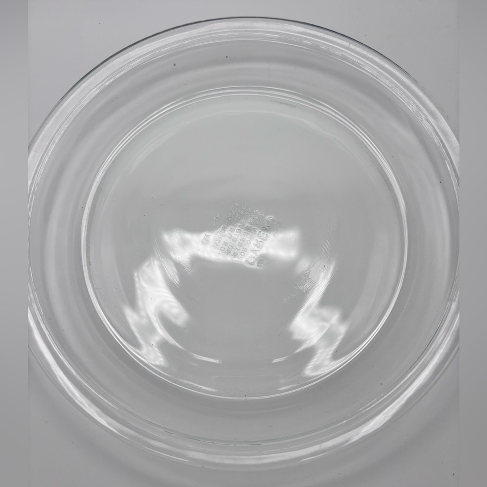 Vintage Pyrex Clear Glass Pie Plate 9 Inch USA Made